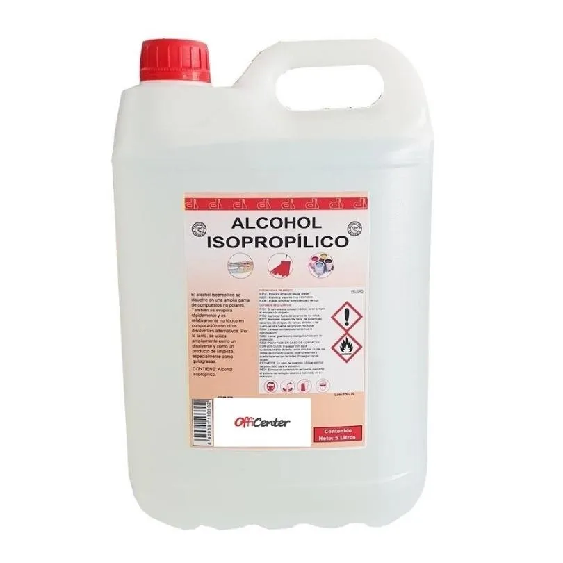 [733] Alcohol Isopropilico SK 22A x 5 Litros