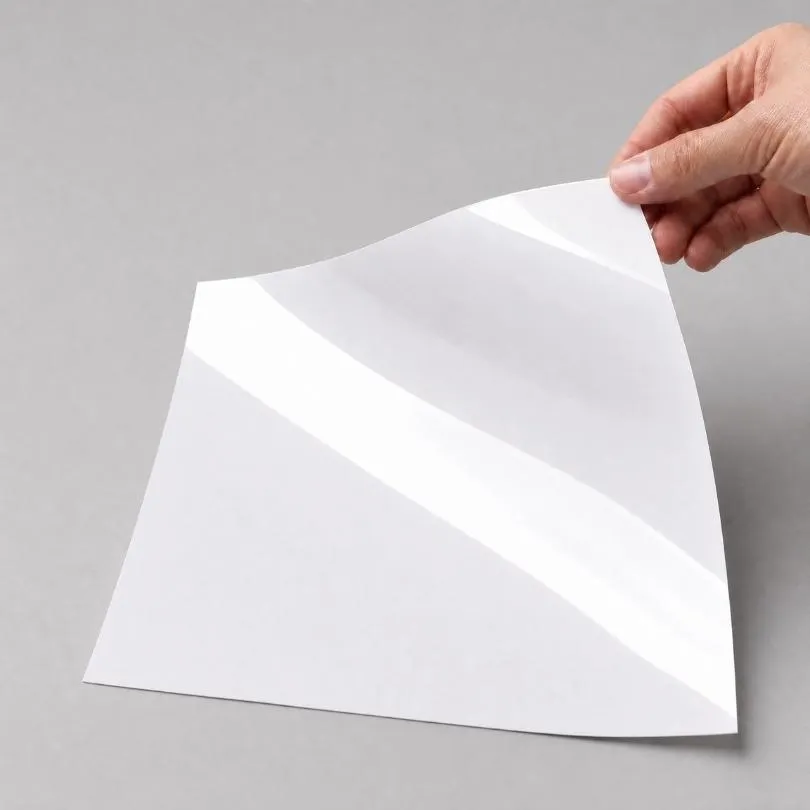 [3141] Alto Impacto GLOSY BLANCO 0.1 mm 50 x 60 cm