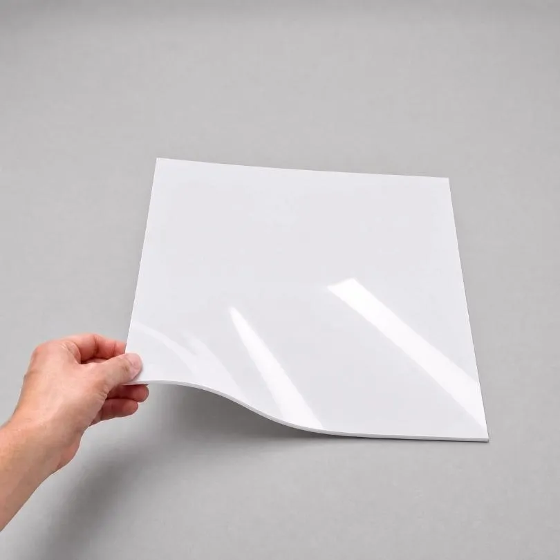 [3143] Alto Impacto GLOSY BLANCO 0.5 mm 50 x 60 cm