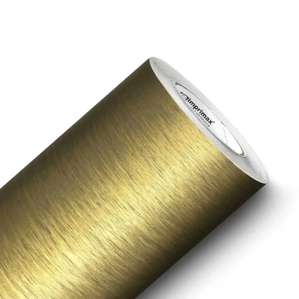 [3345] 3345 GOLD METALLIC OURO CEPILLADO 1.22