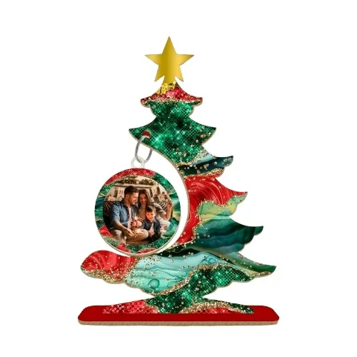[5286] ADORNO SUBLIMABLE PINO NAVIDAD ACRILICO 3 mm