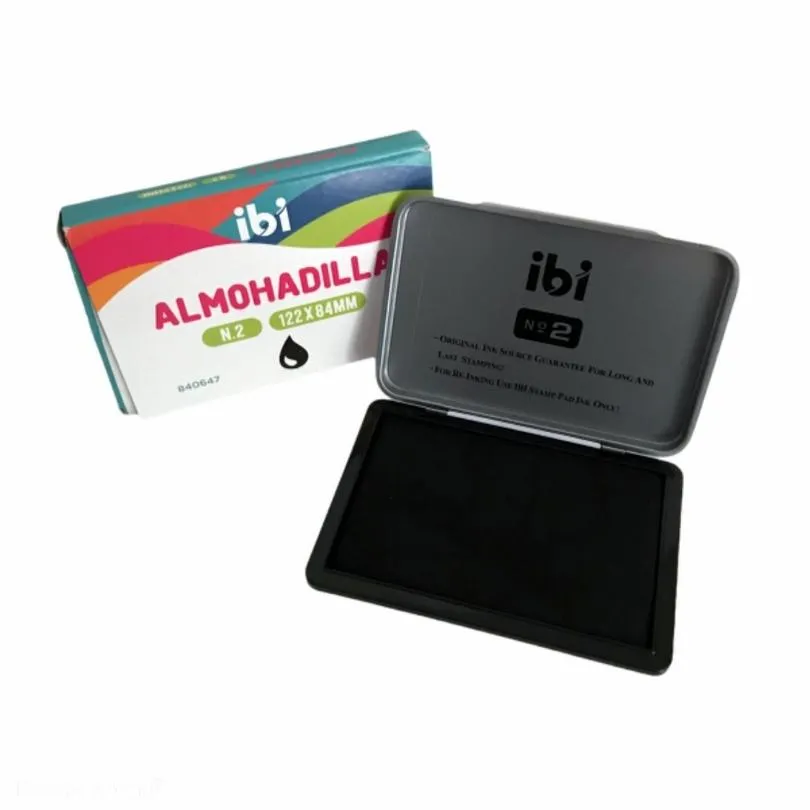 [5351] Almohadilla IBI para Sello N 2 S  tinta Metal 84 x 122 mm