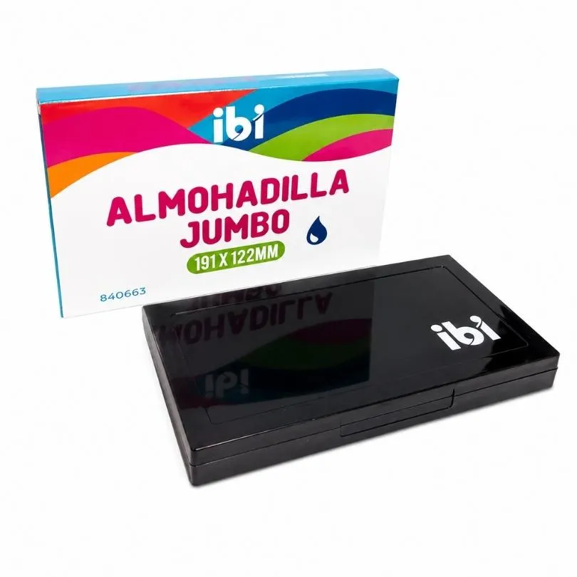 [5353] Almohadilla IBI para Sello JUMBO sin  TINTA 190 x 122 mm