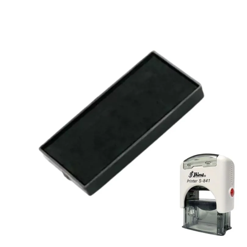 [5361] Almohadilla Repuesto SHINY para Estuche S 841 con Tinta NEGRA