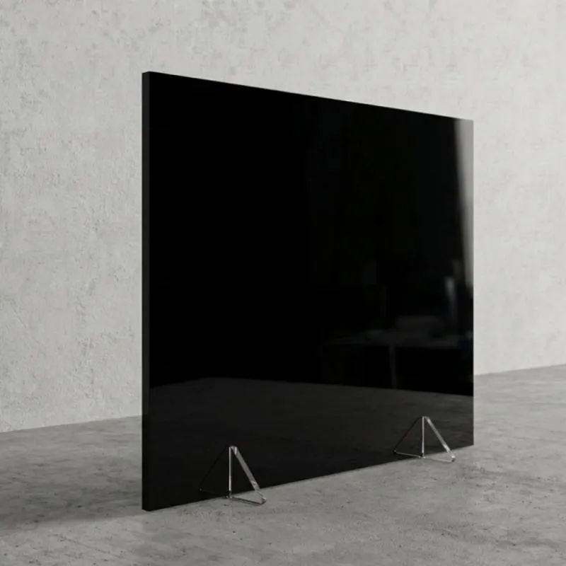 [5882] Alto Impacto NEGRO GLOSY 2 mm 60 x 100 CM