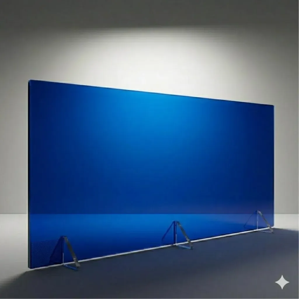 [6354] Acrilico AZUL Translucido MASTERFLEX 122 x 244 cm - 3 mm Espesor