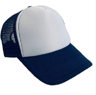 [2134] G06 Gorra Trucker TALLE INFANTIL Vicera y Red AZUL FRANCIA Frente BLANCA