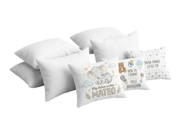 [2793] ALMOHADON DE BEBE 30 X 20 CON RELLENO