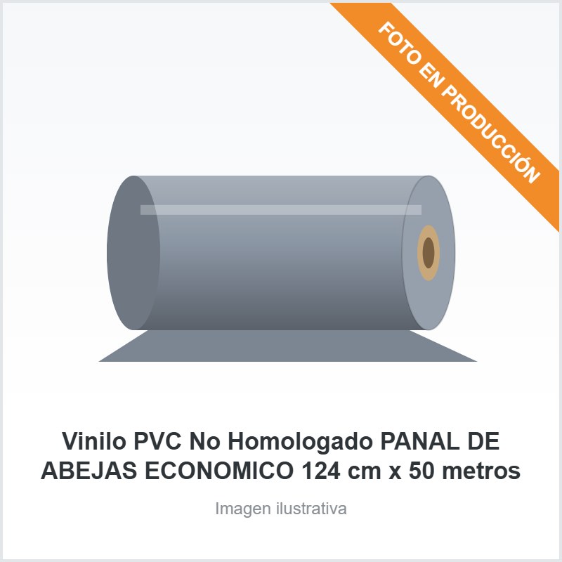 Vinilo PVC No Homologado PANAL DE ABEJAS ECONOMICO 124 cm x 50 metros