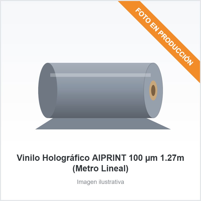 Vinilo Holográfico AIPRINT 100 µm 1.27m (Metro Lineal)