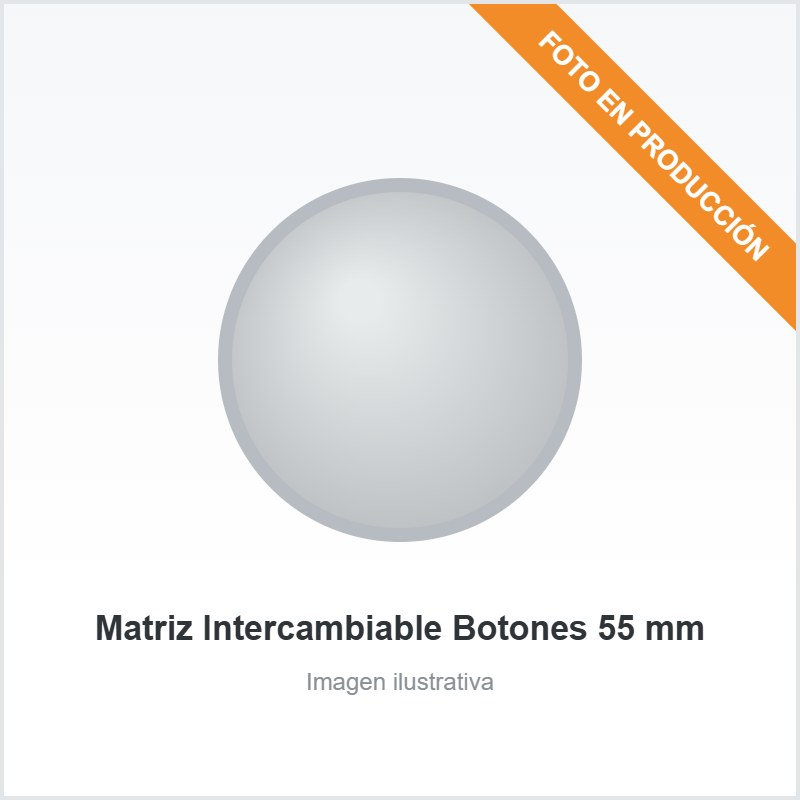 Matriz Intercambiable Botones 55 mm