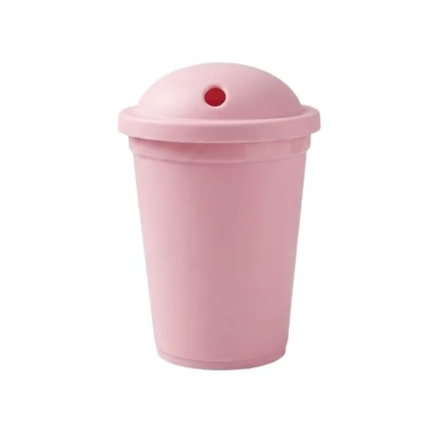 VASO MILK 330 CC ROSA BEBE (SIN SORBETE)