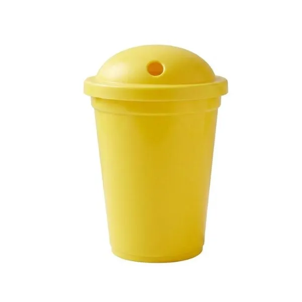 VASO MILK 330 CC AMARILLO (SIN SORBETE)